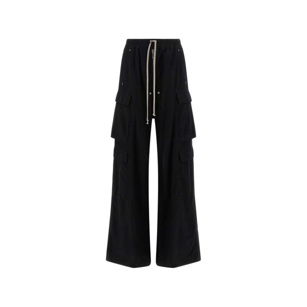 Rick Owens Drkshdw Black Trousers - Track Pants Women